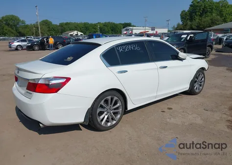 2013 Honda Accord Sport из США, поврежденный, VIN 1HGCR2F54DA060995